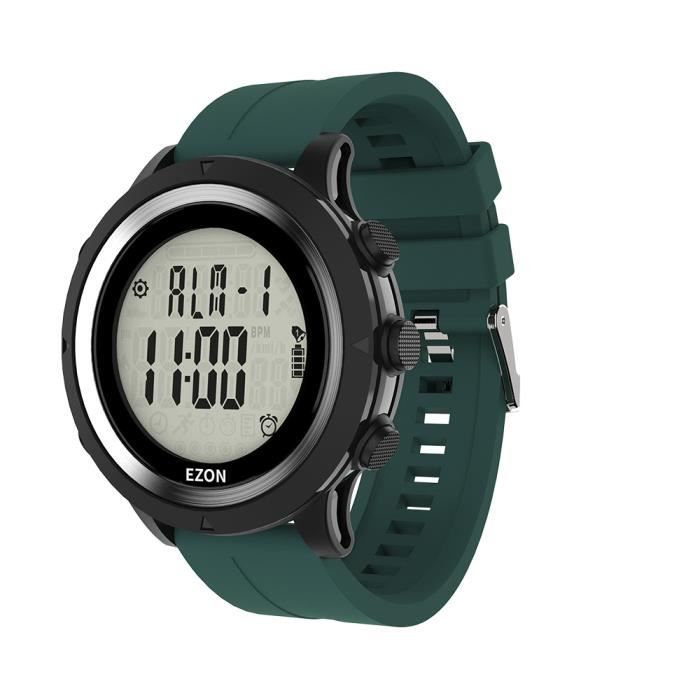 Montre Sport Timex Moniteur Fréquence Cardiaque WR 50M - Modèle 515, Occasion