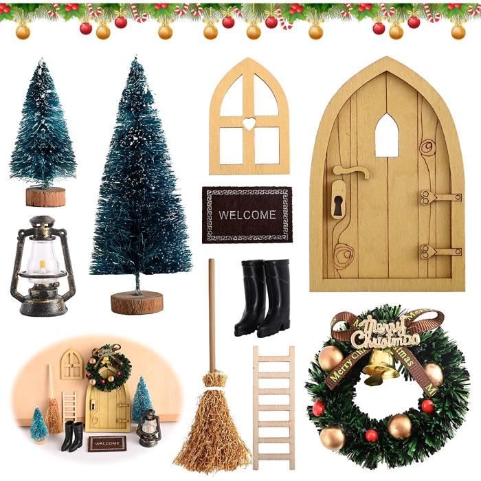 Lutin Farceur de Noel, 6 Pièces Les Lutins Farceurs, Elfe de Noel Farceur Mignon Lutins de Noel pour Enfants Adultes Noël Décorations Jouets