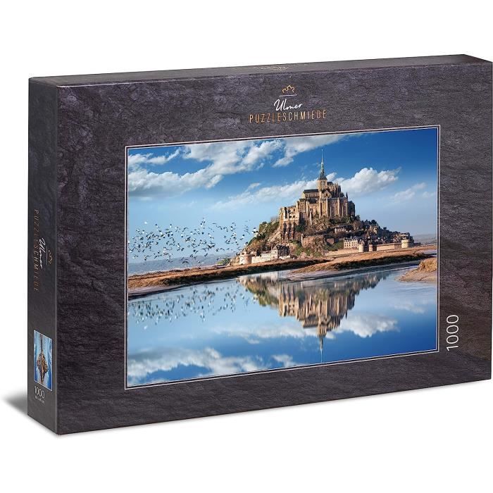 Ambassador 7230920 Mont Saint-Michel, 1000 Elementów, Puzzle Dla Dorosłych I Dzieci Od 12 Lat, Kolekcja Photographer's Collection, Sebastien Nagy