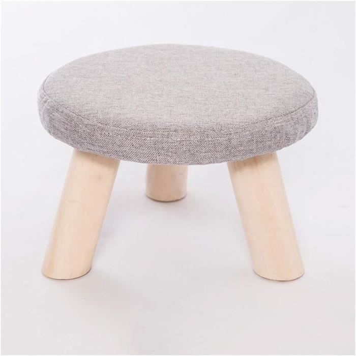 Tabouret Gonflable Violet Jwthee - PVC Floqué - Repose-pieds Multifonction - 52x20cm