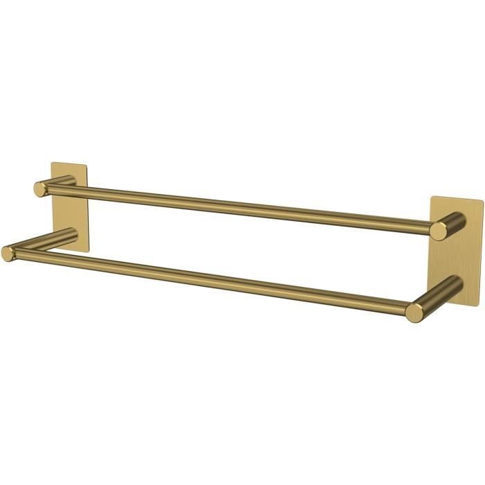 Dvocel Porte Serviette Salle De Bain Adhésif Porte-Serviettes Sans Perçage Autocollant Mural Un