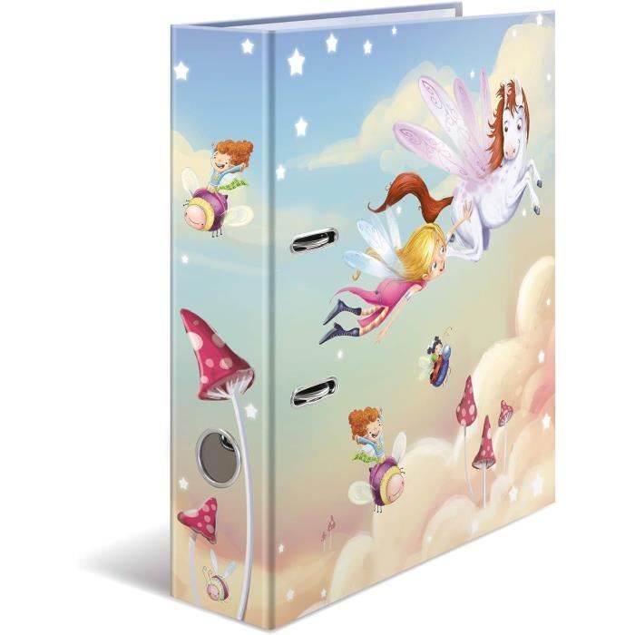 HERMA Lot De 3 Chemises à Élastique A4 Motif Jungle Animaux – Carton Solide, Pour Garçons & Filles, École & Dessin