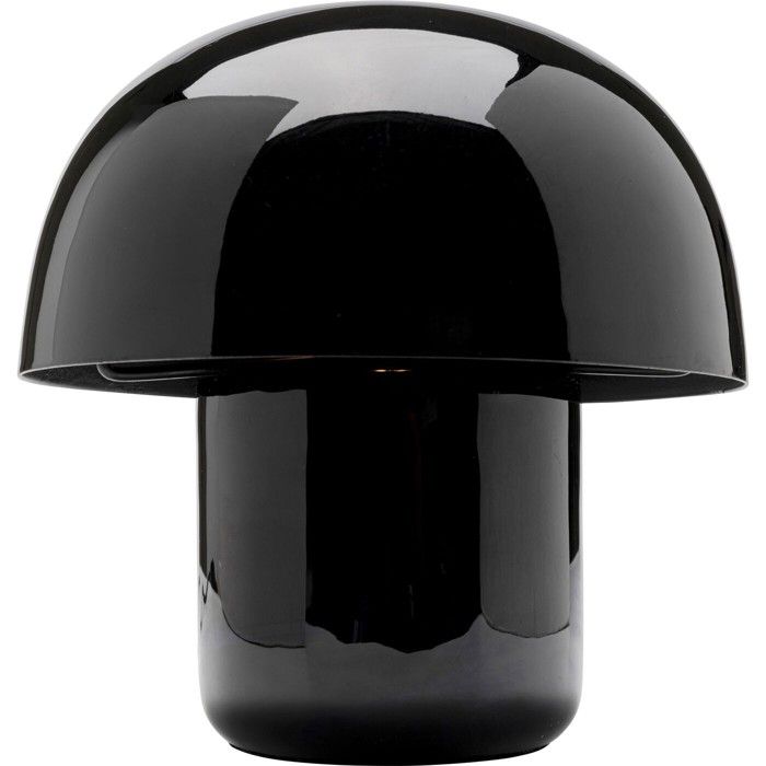 Lampe - Kare Design - Mushroom - 20 cm - Noir - Ambiance tamisée