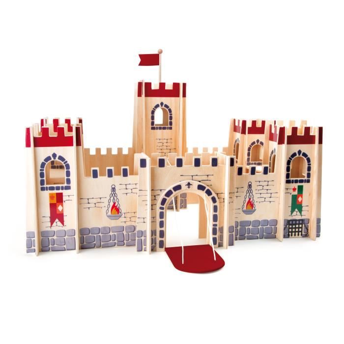 Château-fort Classique jouet pour enfant en bois à partir de 3 ans 4776 -  Cdiscount Jeux - Jouets