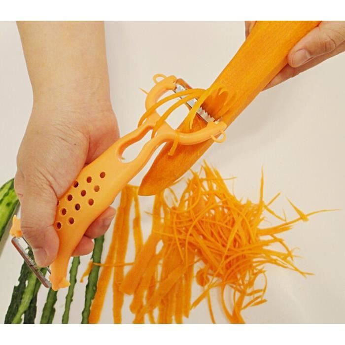 Accueil Cuisine Outils Aide Légume Fruit Peeler Parer Julienne Cutter Slicer AT