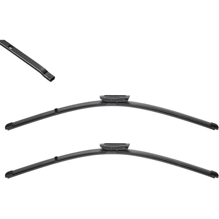 2 Balais D'essuie-glace Plats Aerotwin Pour Audi TT (8J3) - 550mm + 530mm - Partsline