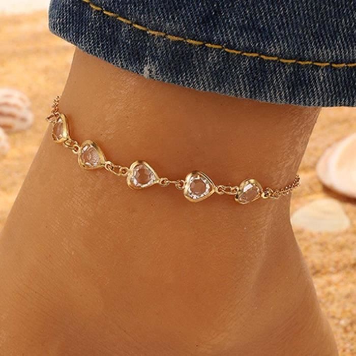 Chaîne de cheville Lotus Silver - Argent 925