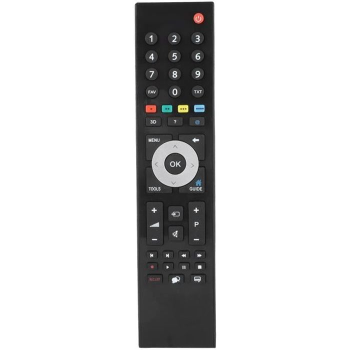 Télécommande de Remplacement compatible pour GRUNDIG TV TP7187R (Noir)-PRO