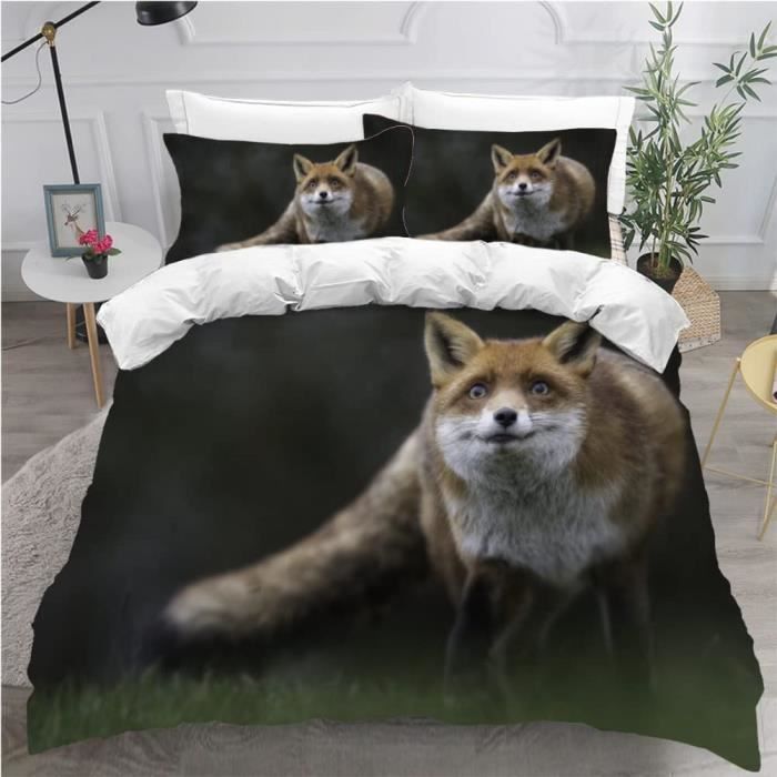 Housse de couette - Petit Prince Et Renard - Motif Animaux Mignons