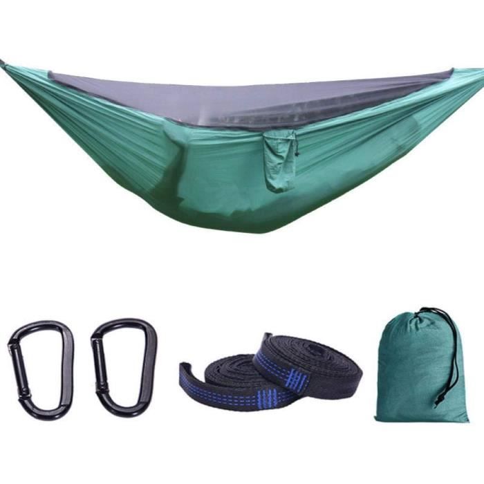Hamac De Jardin Et Camping Ultra Confort - Tissu Résistant 190x80 Cm, 90 Kg Max, Avec Sac De Transport Pratique