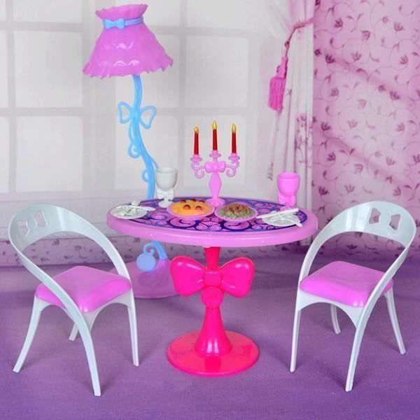 Salle à manger barbie top