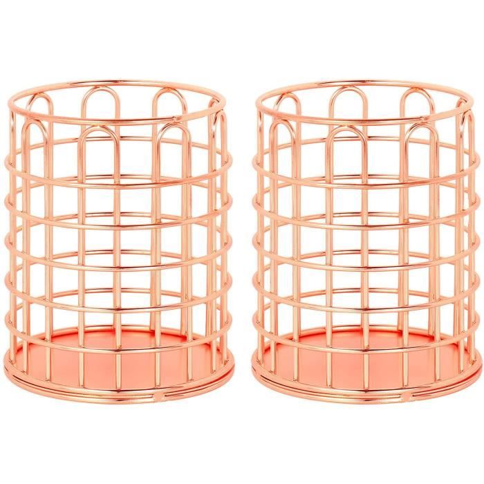 Trio De Boutons Vintage En Métal Rose Doré – Environ 2 Cm, Jolis Et Pleins De Charme, Occasion