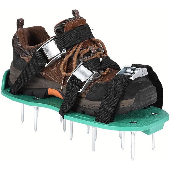 Lot De 8 Sangles Remplacement Chaussures Aérateur De Pelouse – Nylon Robuste – Aération Manuelle Facile Et Efficace