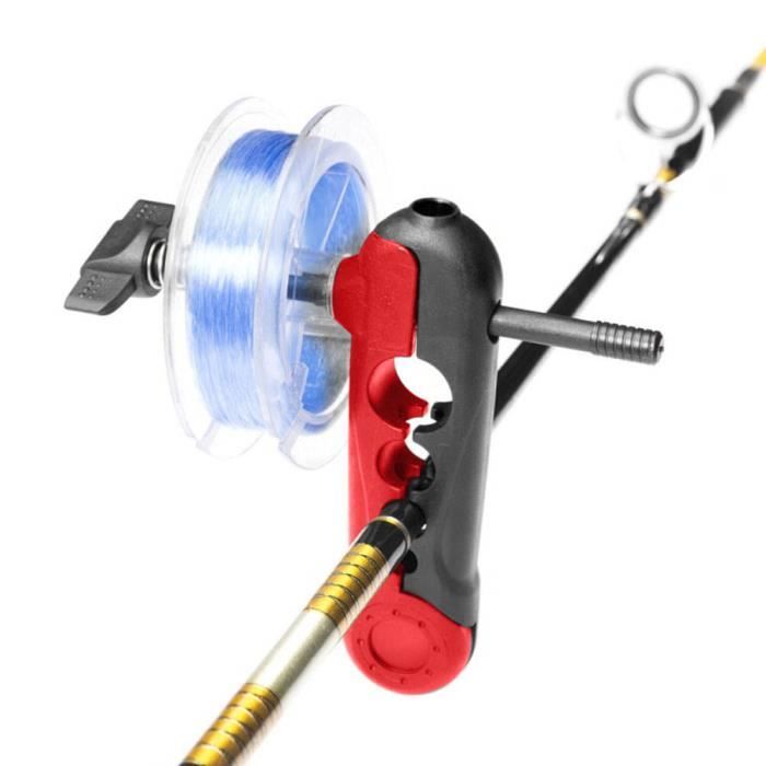 Atyhao enrouleur de ligne de pêche Mini bobine de fil de pêche universelle  portable bobine enrouleur outil de poisson - Cdiscount Sport