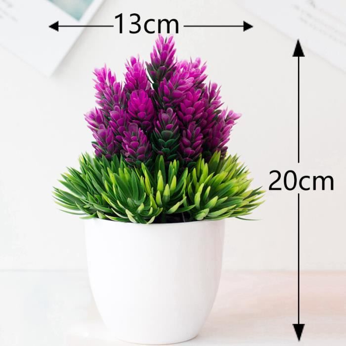 PLANTE ARTIFICIELLE EN Pot Sans Entretien D Coration Bureau Domicile