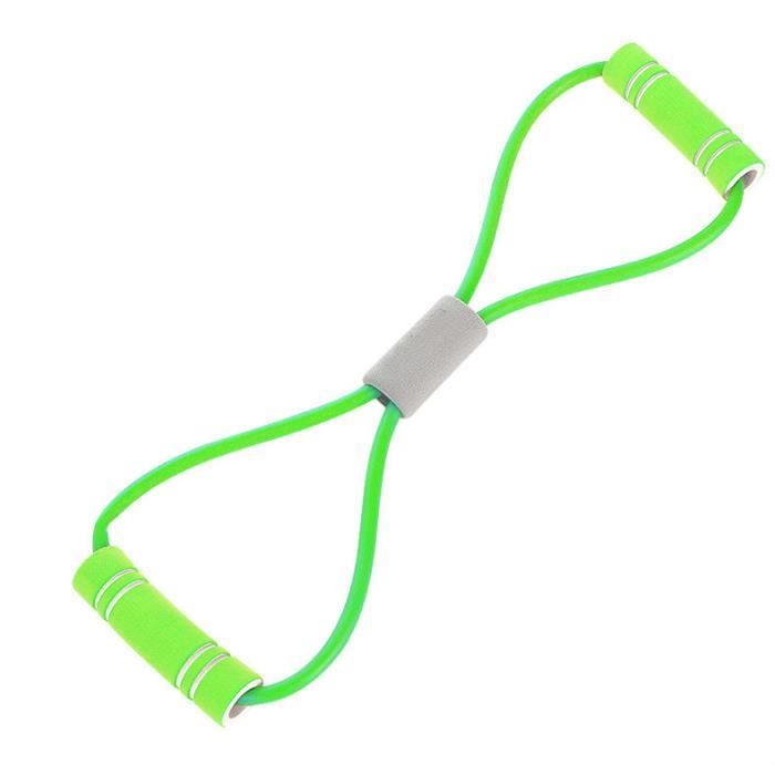 Bandes De Résistance élastiques Avec Poignées - 2 Pièces, Bleu Et Rouge, Pour Yoga, Fitness Et Musculation - 3