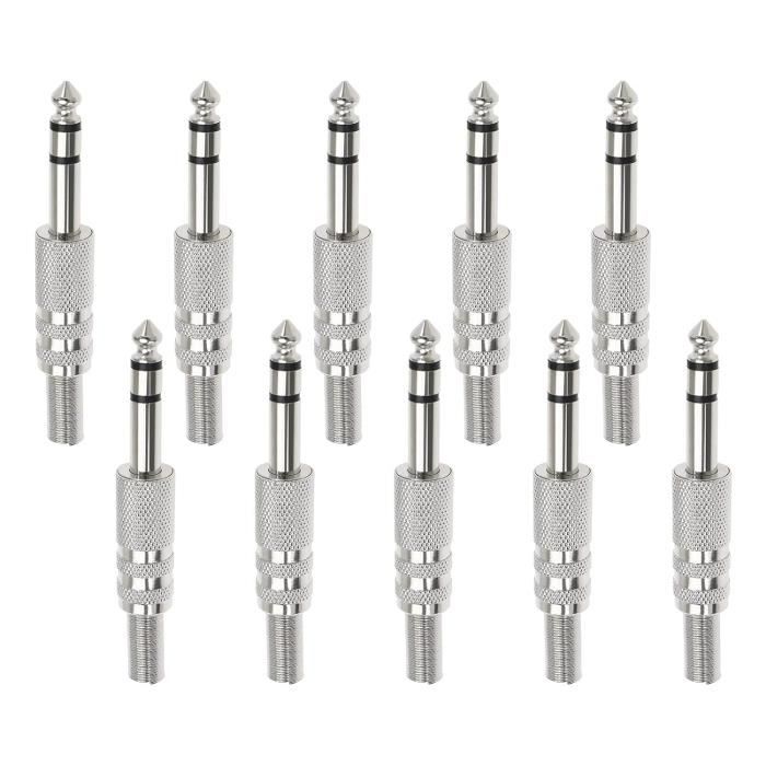Lot De 15 Connecteurs Audio 3.5mm 8 Broches - Modèle PJ-3F07-8P | Prise Soudure Stéréo Uxcell