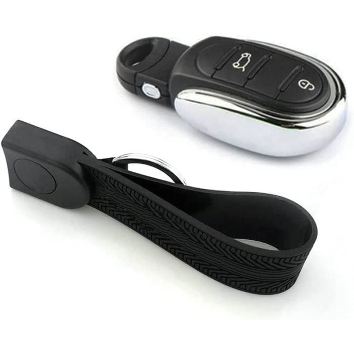 Porte-clés En Alliage Chromé 3D Avec Logo De Voiture Pour