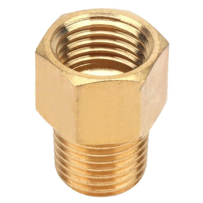 Boulons De Banjo Universels En Métal Bronze - Lot De 2, Diamètre Intérieur 18 Mm, Extérieur 12 Mm, Pour Freinage Moto/voiture