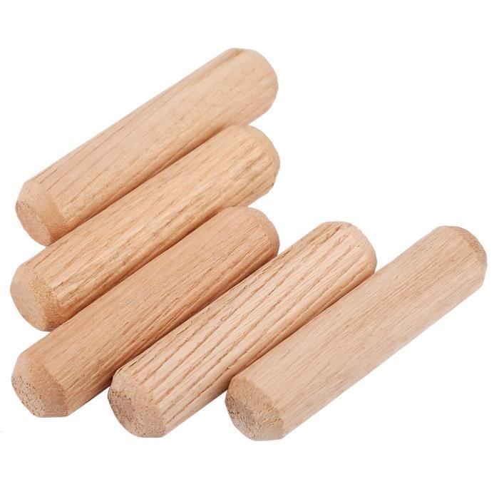 100 Goujons En Bois Häfele - Chevilles à Cannelures Hêtre - Neuf
