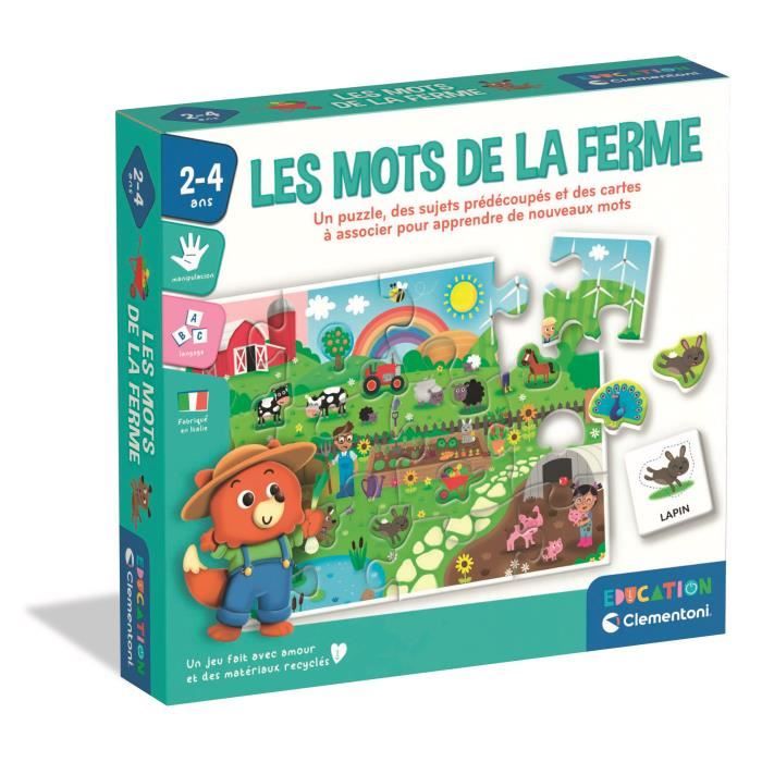 Les mots de la ferme Clementoni Jeux - vue 2