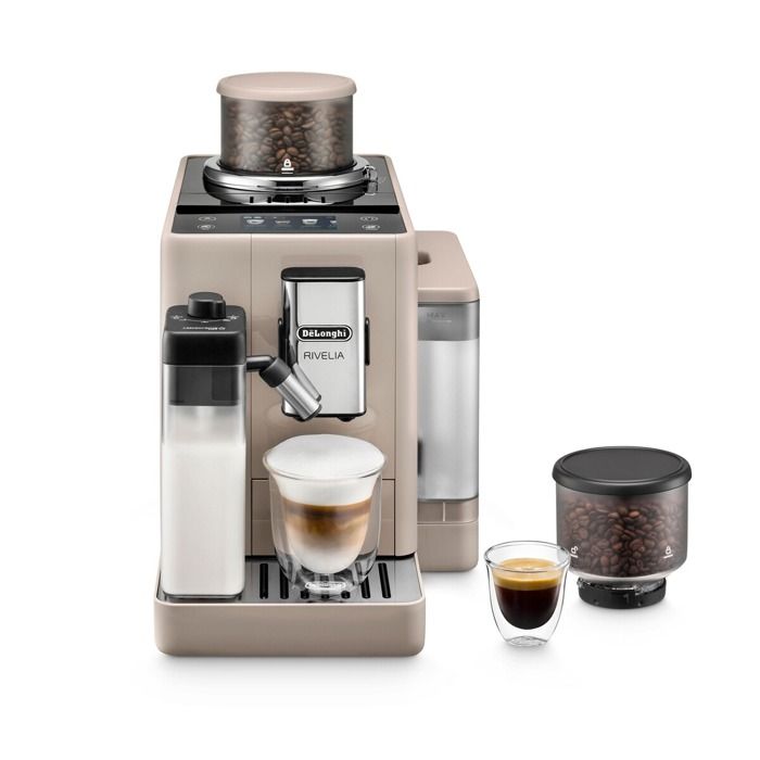 Expresso avec broyeur - DeLonghi - FEB4455.BG RIVELIA - 19 bar - 14L - 250g de grains