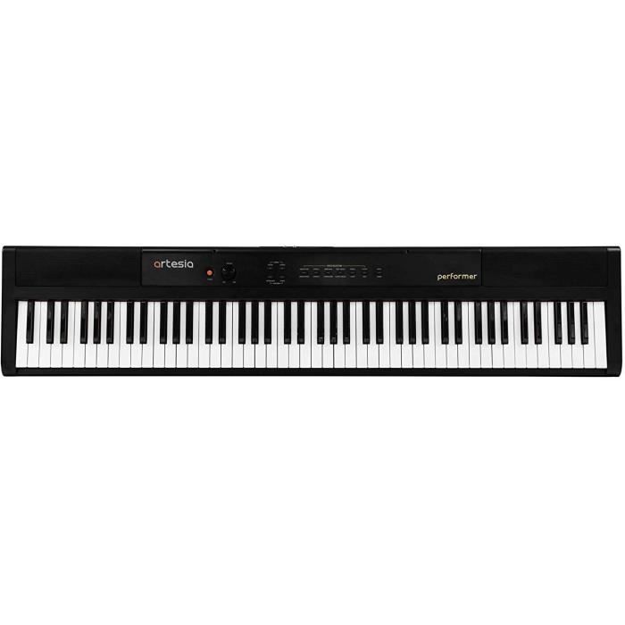 DELSON Piano portable 88 Touches Dynamique noir Cdiscount