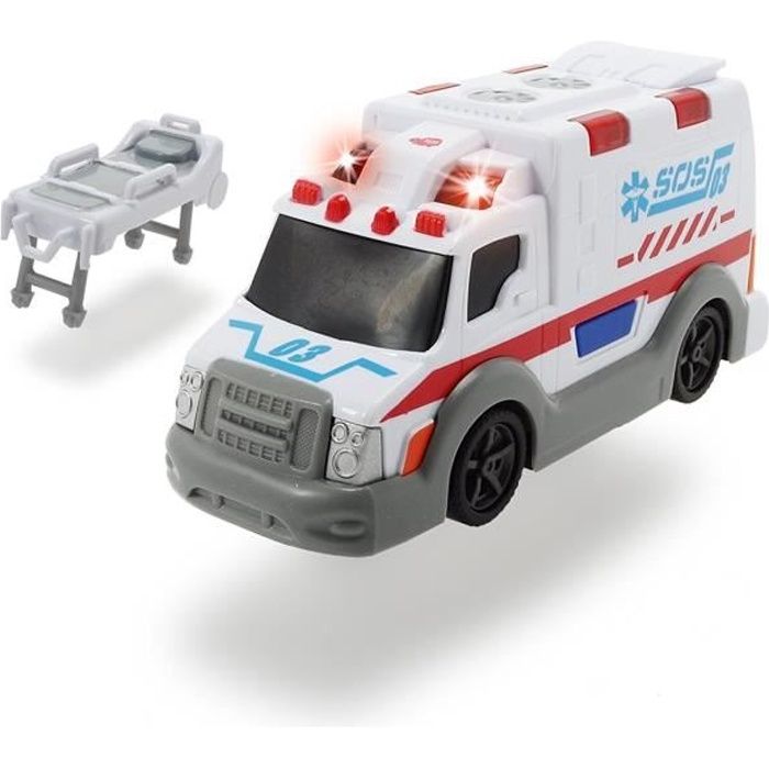 Dickie Toys 203716011 Ambulance Van Ambulance avec Toit Amovibles, 1 Dickie Toys 203716011 Ambulance Van Ambulance avec Toit Amovibles, 1