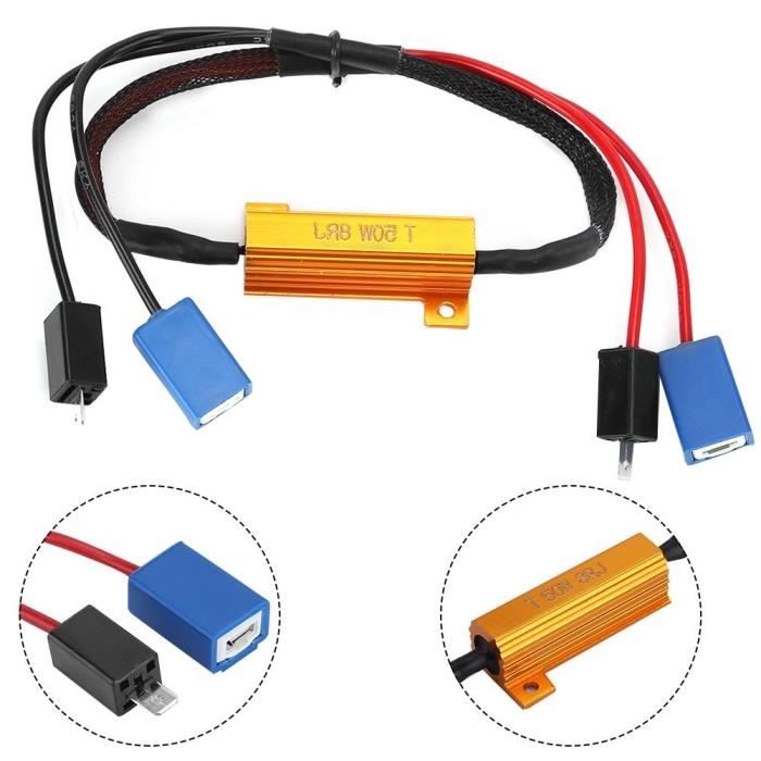 Décodeur De Phare LED, 2 Pièces LED Dispositif De Décodeur De Phare