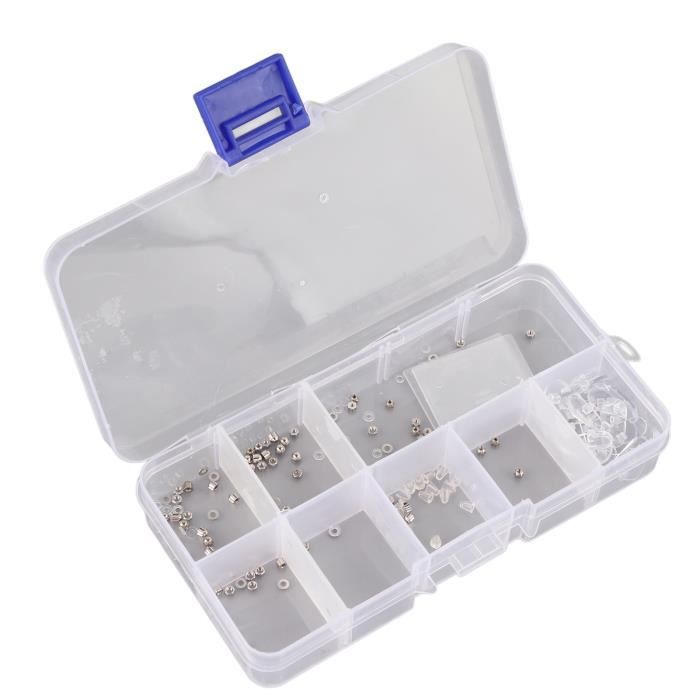 Lot De 9 Tournevis D'horloger 0,8 Mm à 2,0 Mm Pour Réparation De Bijoux, Montres, Lunettes, électroniques, Tournevis à Fente