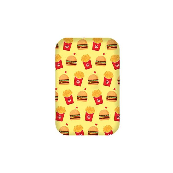 Batterie externe Duo Junk Food 10000 mAh Jaune Cdiscount Téléphonie