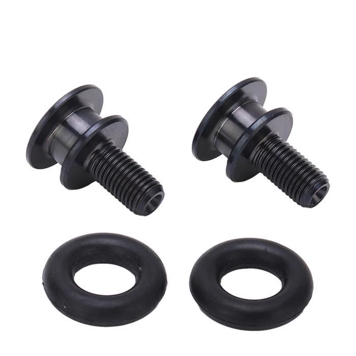Generic Pièces de Pédalier de Cyclisme, Boulon de Manivelle de Vélo en Alliage de Titane M8x15mm
