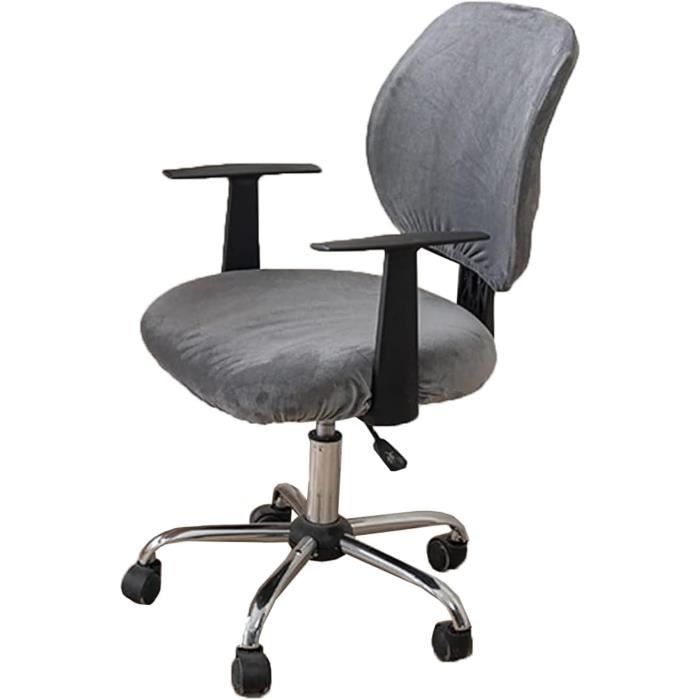 Housse De Chaise D'Ordinateur De Bureau, Housse De Chaise De Bureau, Protecteur De Housse De Chaise En Tissu Pour Chaises D'Ordinateur De Bureau
