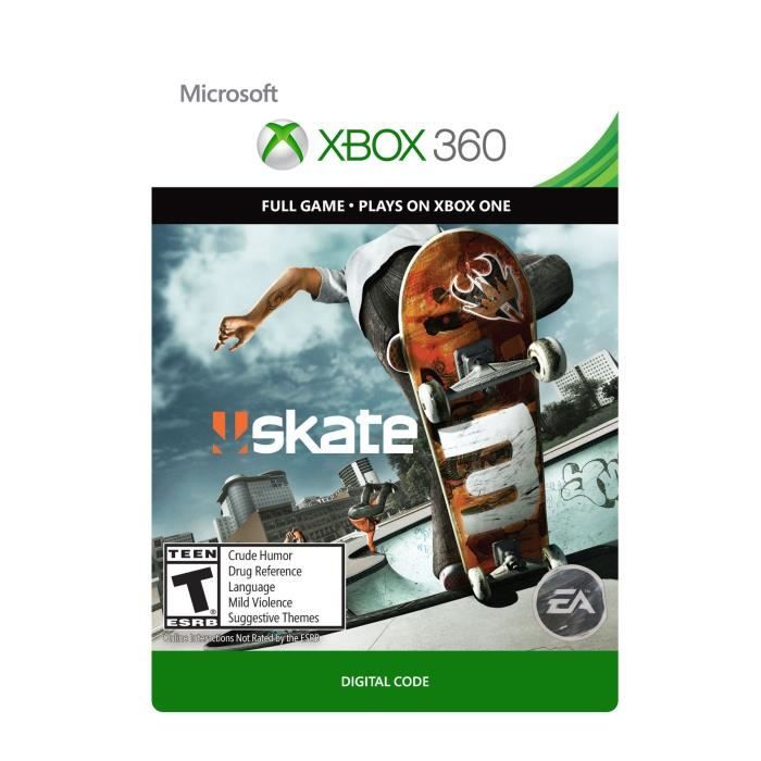 Skate 3 Jeu Xbox 360 à télécharger  Cdiscount Jeux vidéo