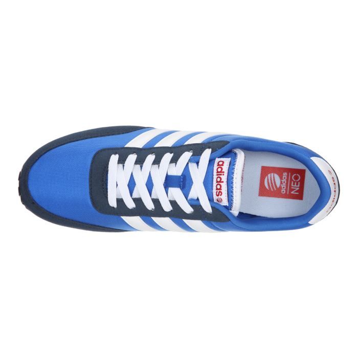 ADIDAS ORIGINALS NEO Baskets V Racer Homme Bleu et blanc - Achat 