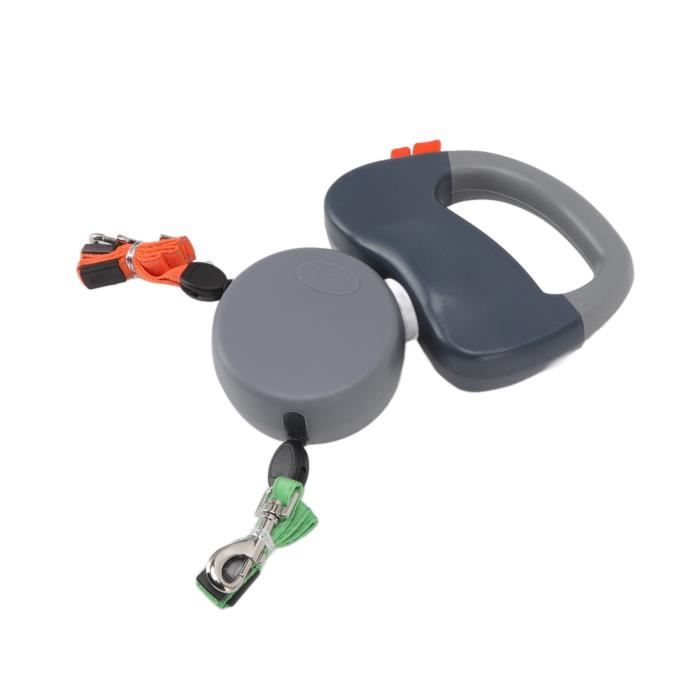 Comparer les prix de Fafeicy Laisse rétractable pour chien 3m double laisse rétractable pour animaux de compagnie corde à enroulement automatique