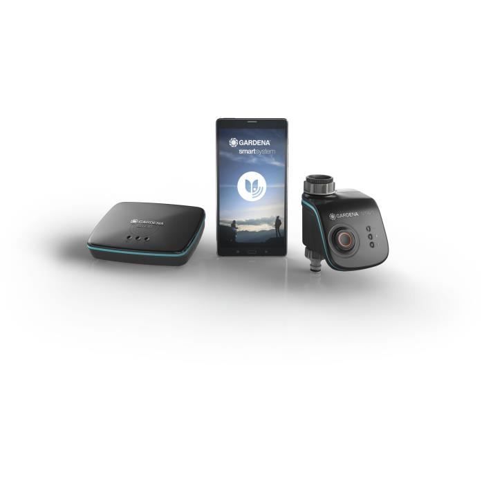 GARDENA Kit smart Sensor Control – Programmation d’arrosage connectée – Adaptation à distance –Kit complet– Garantie - vue 2