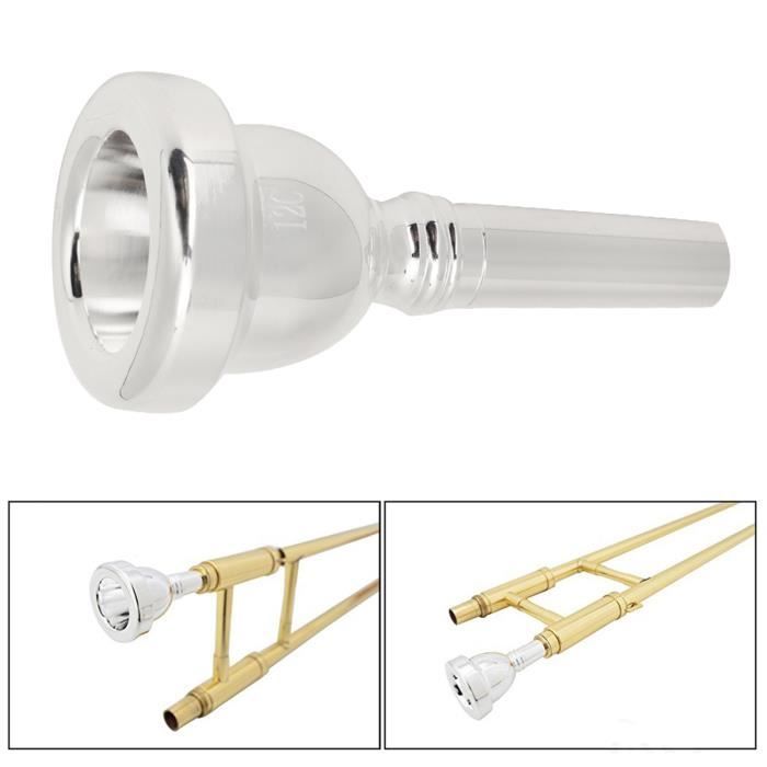 Embouchure De Trombone 12C De Haute Qualité, Pièces De Trombone Robustes De Bonne Qualité Sonore