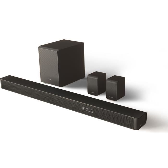 Barre de son 3.1 HISENSE AX3100 Bluetooth Dolby Atmos Caisson de basses sans fil 5 haut parleurs Neuf - vue 5