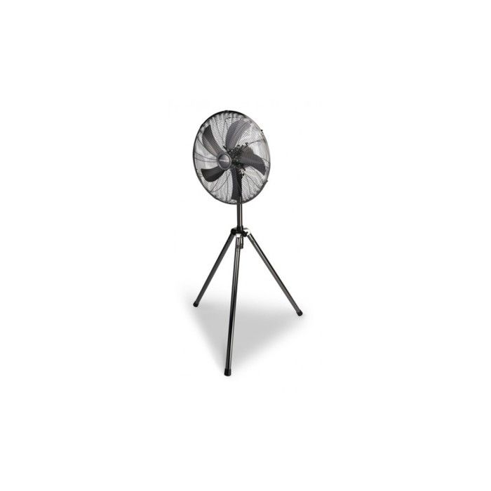 Ventilateur sur pieds 50W Design Télescopique Hauteur réglable 125-145Cm Brasseur dair 3 vitesses - Intec