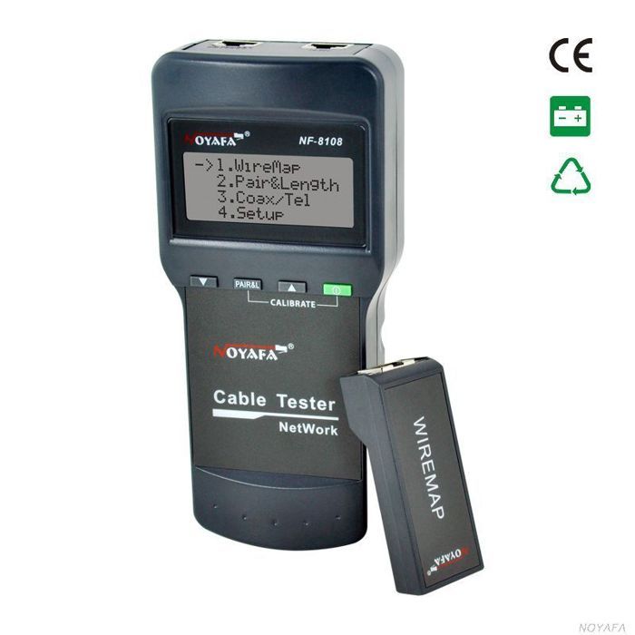 Testeur De Câbles Professionnel RJ11/RJ12/RJ45 Et Coaxial | NANOCABLE 10.31.0303 | Pour Installateurs Réseau