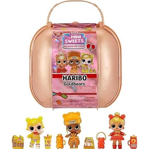 L.O.L. Surprise Loves Mini Sweet x Haribo - 3 poupées 7,5cm - Thème Haribo - Accessoires - Surprise 