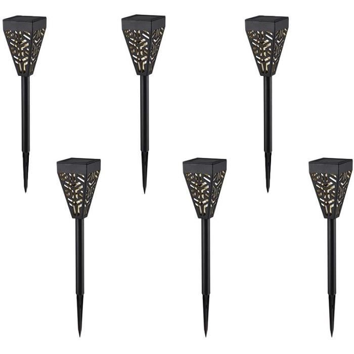 Balise Solaire Lumisky CENOVA TALL CORTEN H50cm - Détecteur Mouvement, Blanc Chaud, étanche IP44 - 9