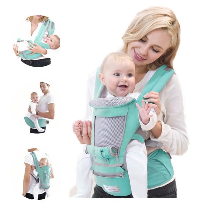 Porte-bébé 3 En 1 SONARIN - Respirant, Ergonomique - Face Intérieur/Extérieur Et Dos - 3-48 Mois