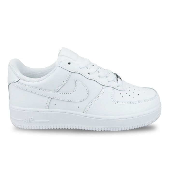 Nike Baskets - NIKE - Air Force 1 Low GS - Cuir - Lacets - Technologie Nike Air