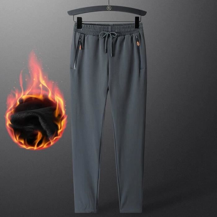 Pantalon De Jogging Baggy Femme Doublure Polaire - Taille élastique - Chaud D'hiver - Pour Détente, Sport, Maison - Couleurs Assorties