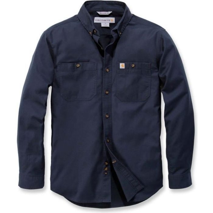 Chemise sales carhartt bleu