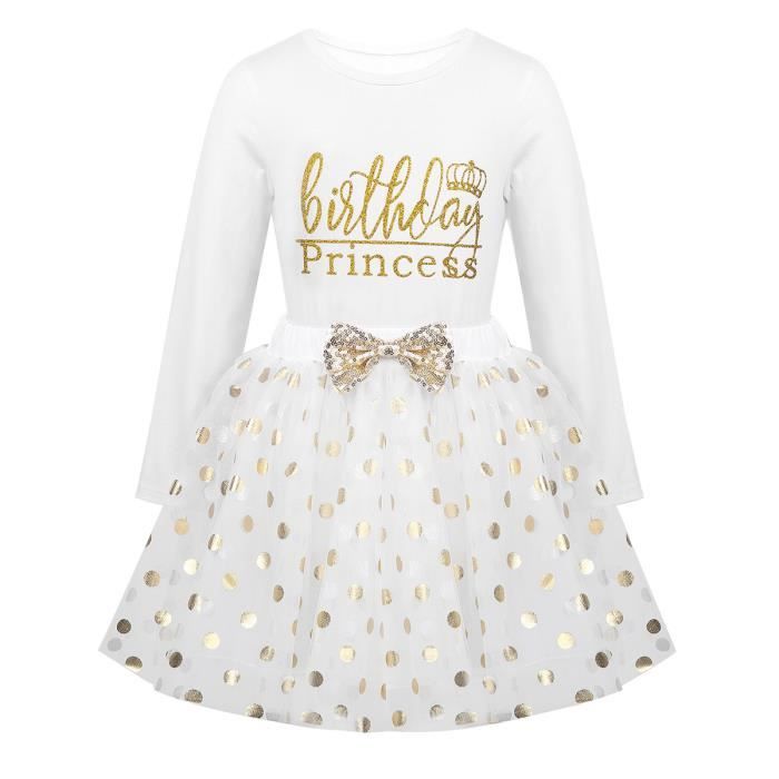 robe anniversaire fille 2 ans