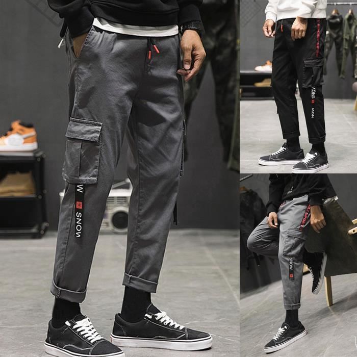 Pantalon large serré en bas Clearance