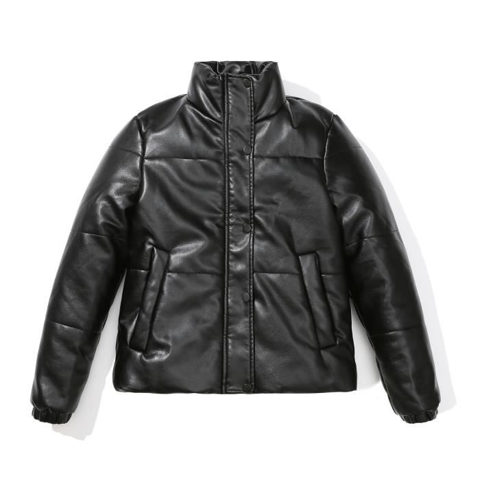 Zara doudoune simili cuir outlet